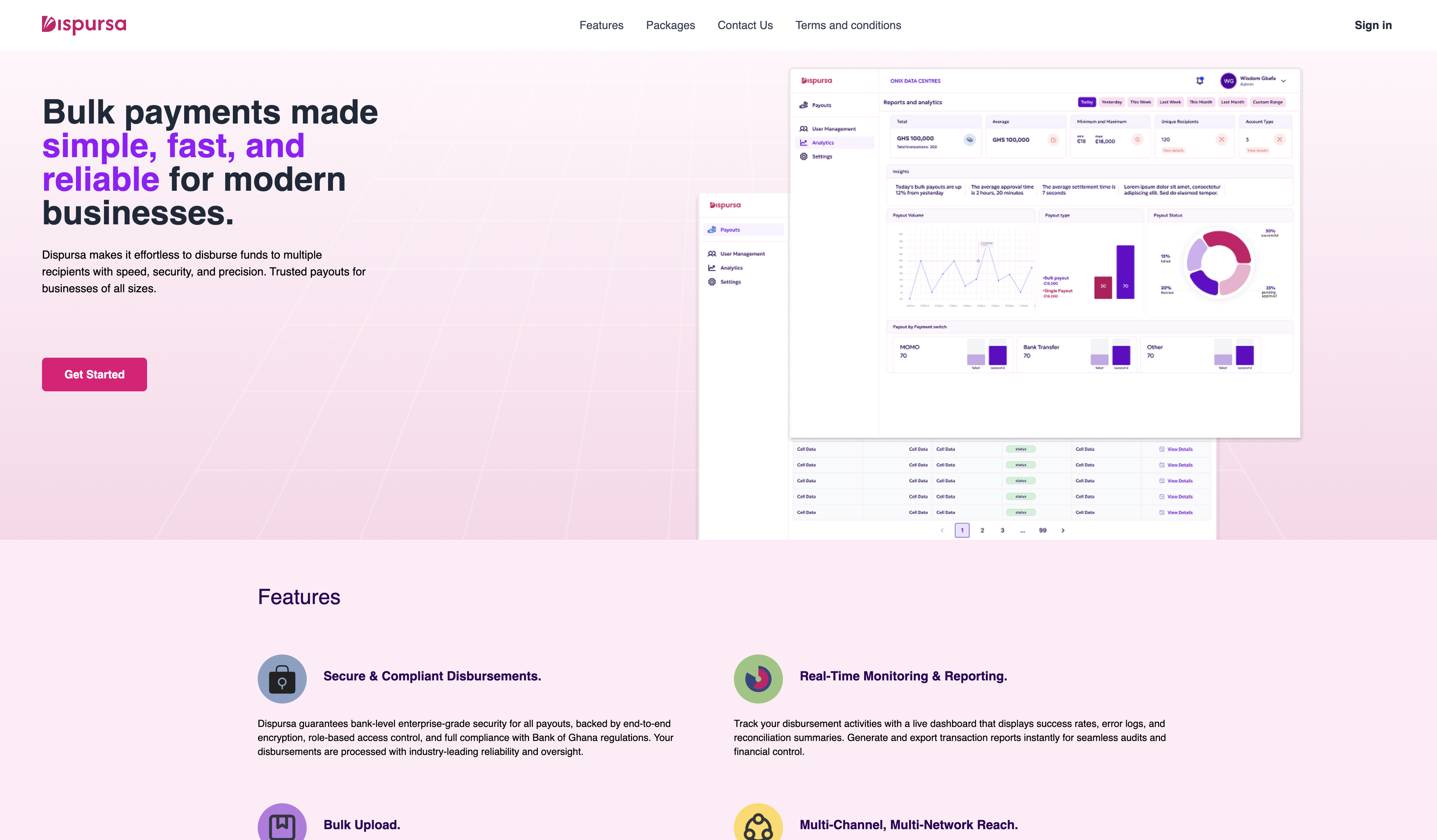Dispursa - Bulk Remittance Screenshot 1